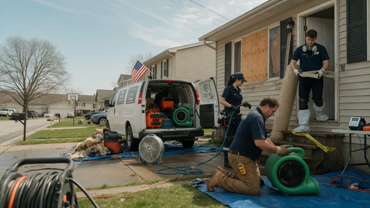 Water Damage Restoration in Chapman, NE near me